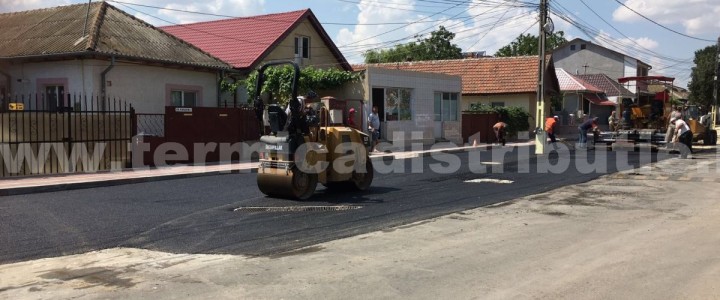Asfaltare parcare școala „Grigore Moisil” – Năvodari (galerie foto)