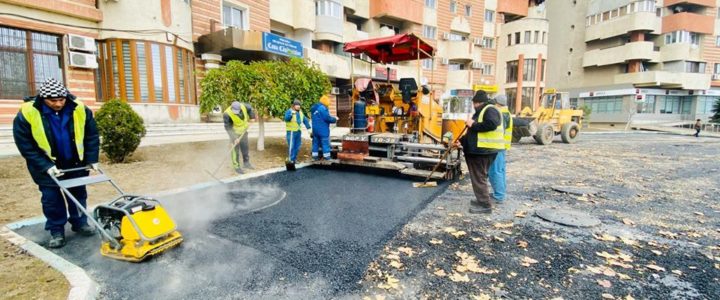 Asfaltare zona Casa Căsătoriilor – galerie foto (27.11.2019)