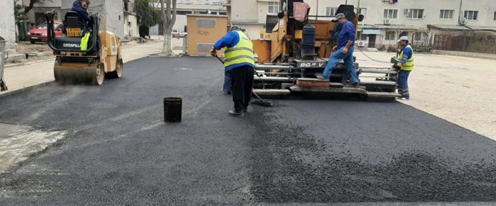 Asfaltare zona blocurilor C1, C2 și C3 – galerie foto (19.11.2019)